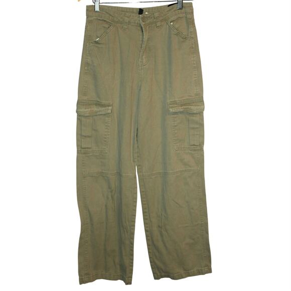 Divided by H&M Pants - Divided by H&M Wide Leg Military Green Baggy Pants Woman's 2
